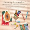 Lifelines Sensory Bead Journals, Papaya & Gumball 2 Pack Set