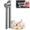 iDopick Premium Garlic Press, 304 Stainless Steel Kitchen Garlic Mincer