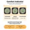 Compact Hygrometer Thermometer Indoor Digital Mini Ambient Room Temperature Monitor