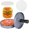 ANCLLO Burger Press, Aluminum Hamburger Patty Maker Non Stick Patty