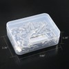 Glarks 150pcs 5mm Shelf Support Pins Spoon Shape Cabinet Furniture