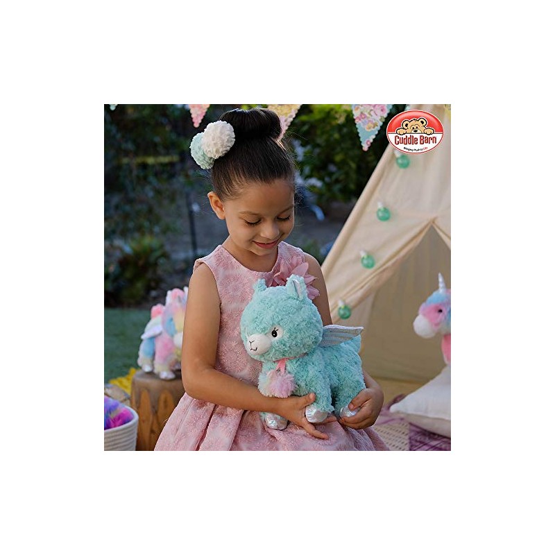 Cuddle Barn - Enchanted Pets - Luna 9" Llama |