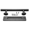 YANGHX Barn Door Handle Heavy Duty 30CM Pull and Flush