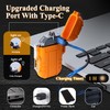 LcFun Electric Lighter - USB C Rechargeable, Windproof, Waterproof Flameless
