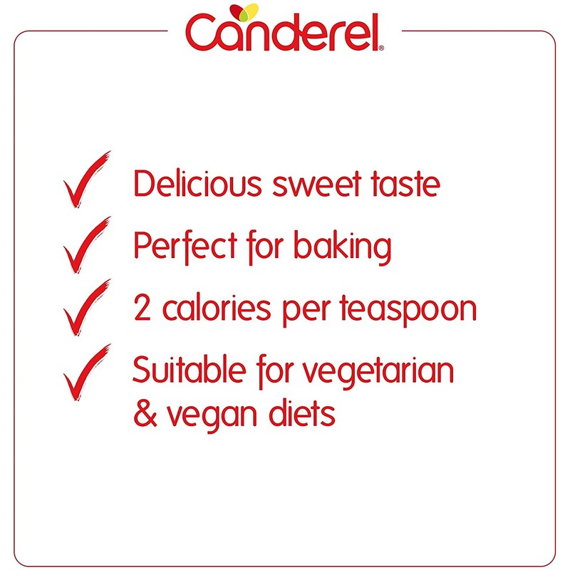 Canderel Granular Sweetener with Sucralose, 500G Drum