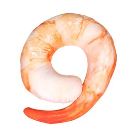 Goetland Large Shrimp Neck Pillow U Shaped Realistic Simulation Travel Throw Cushion Plush Toy