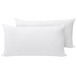 Bluelander 2 Almohadas de Microfibra, Suavidad y Comodidad Garantizada, Almohadas Blancas Moldeables, Hipoalergénicas, Soporte Confortable, Funda Suav