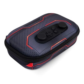 ZIPIT Gamer Pencil Case | Black Pen Box with Joystick for Boys | Large Capacity School Pencil Case, black, Pencil Case for Kids