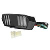 Qiilu LED Integrated Tail Light Motorcycle LED Brake Turn Tail
