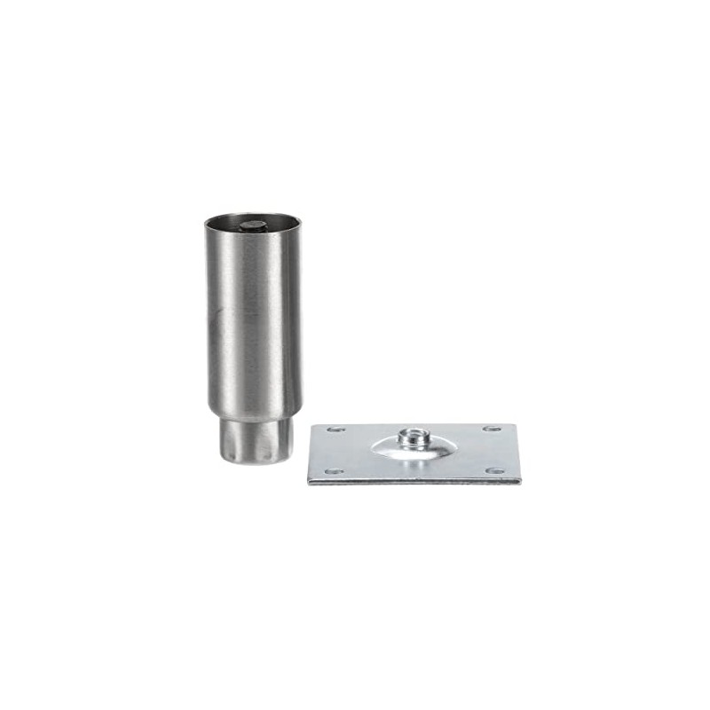 "1-5/8" OD x 4" H Stainless Steel Equipment Leg with