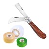 BODLYL Grafting Gardening Knife, Double Blades Garden Knife for Budding