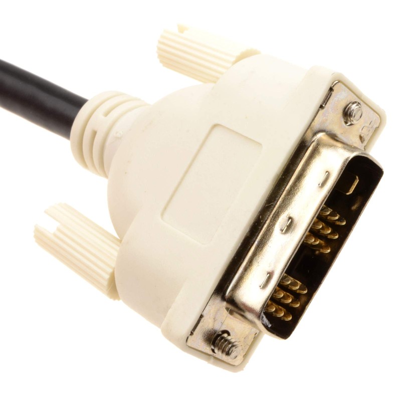 kenable DVI PC/Laptop Monitor Display Cable 18+1 Male Plugs with