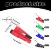 PMTFUMY 4 Pcs Car Window Breaker Keychain,car window breaker, window
