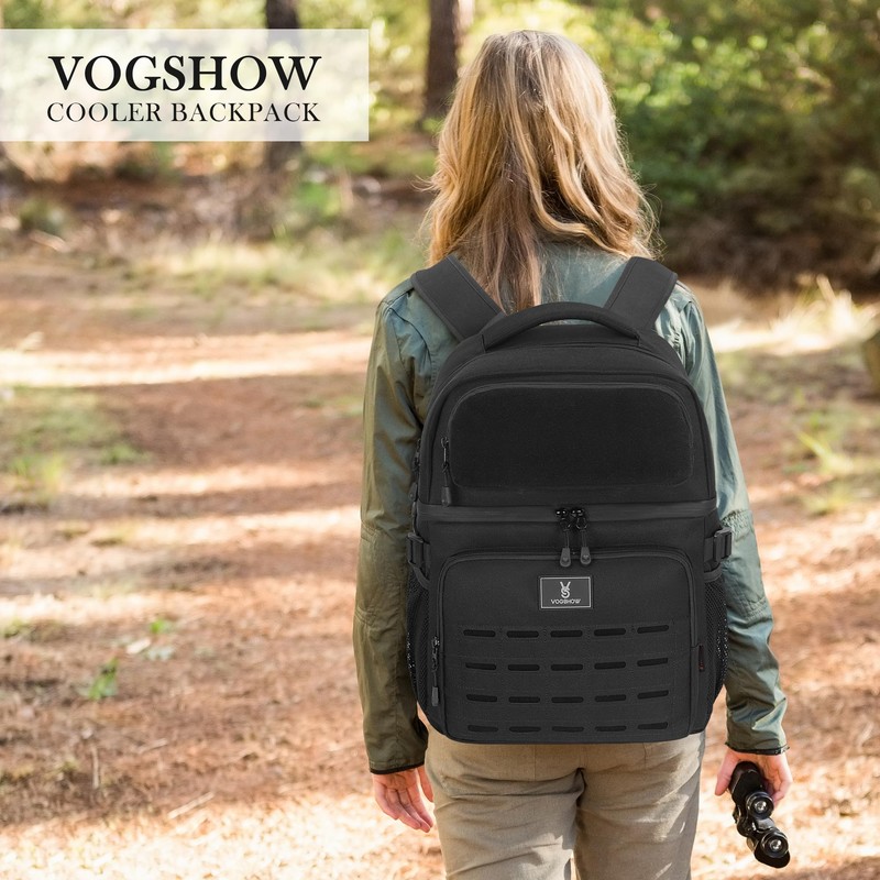 Insulated Double Deck Cooler Backpack for Men Women, 36 Cans
