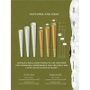 Zig-Zag® Unbleached Paper Cones 70mm Minis Size 200 Pack &
