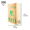 Kitchen Compostable Paper Bag Food Waste Bag Leak Resistant 300