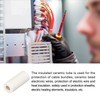Rebower Ceramic Pipe Wiring Insulated Ceramic Hoses [for Cable Bundles