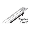 Pretul PRO-3MEB-R, Flexómetro, verde, 3 m, cinta 13 mm, Pretul,