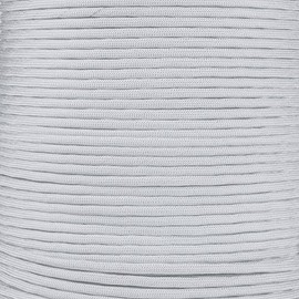 Glow in The Dark Paracord – 7 Strand 550 Paracord with Glow in The Dark Tracers – for Crafting, Utility, and Recreational Uses (10 Feet, White Glow in The Dark)