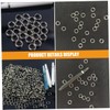Happyyami 100pcs Metal Flight Rings Repointing Tool O Shape Shaft