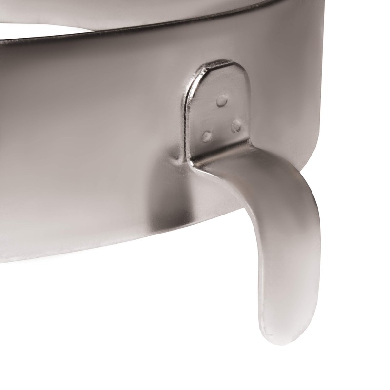 Rehabilitation Advantage Stainless Steel Clip-on Food Guard,Large