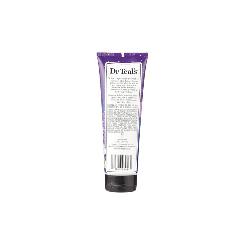 Dr Teal's Crema Corporal Con Melatonina y Aceites Escenciales de