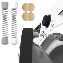 Front Loader Washing Machine Door Support, Magnetic Washing Machine Door Holder, Keep the Door of the Washing Machine Open to Deodorise Mouldy (Grey + White)