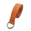 Globellapro 1Pcs 3.8cmx130cm Orange Canvas Webbing Belt, Canvas Belt with
