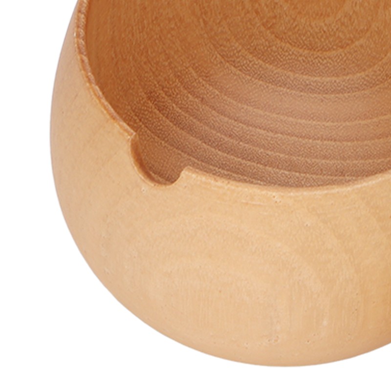 Sour Jujube Wood Condiment Jar Japanese Safe Dustproof Classic Flip