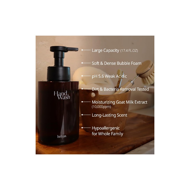 hetras [hetras]Perfumed Bubble Hand Wash #Flower Park