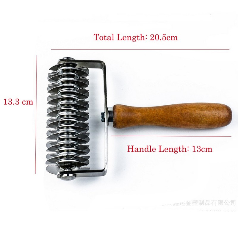 Kitchen Baking Dough Cookie Pie Pizza Pastry Lattice Roller Cutter