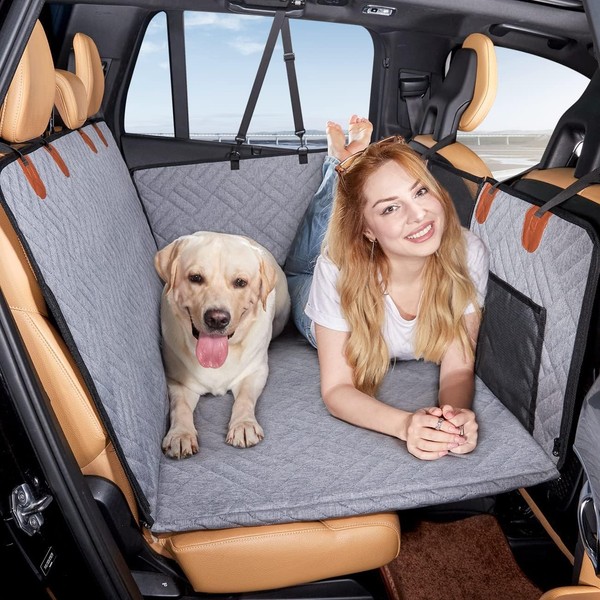 RealSeatCovers HeavyDuty Back Seat Extender, Dog Car Seat Cover, Camping