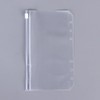 20 Pcs A6 Clear PVC Round Knitting Needles Bags Circular