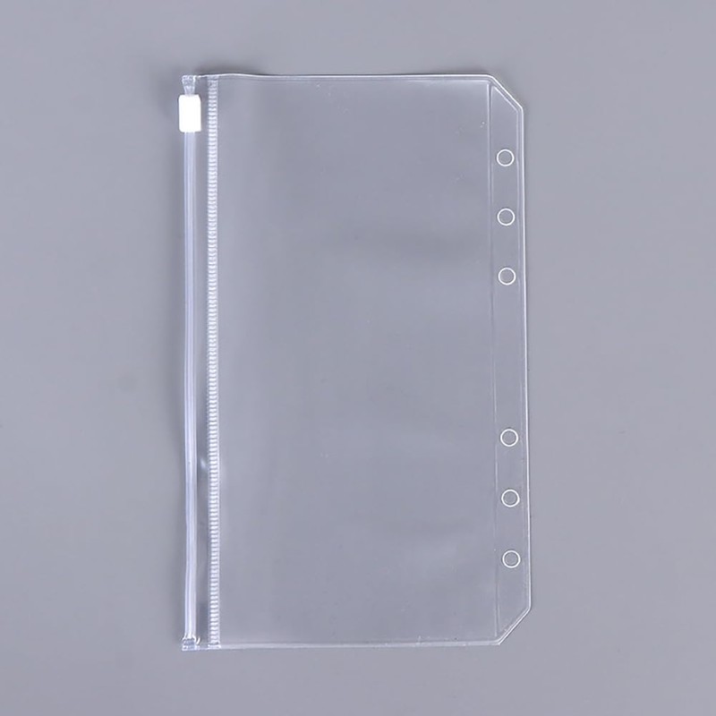 20 Pcs A6 Clear PVC Round Knitting Needles Bags Circular
