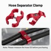 EVIL ENERGY Hose Separator Clamp, Fuel Line Mounting Clamp Aluminum