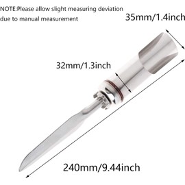 Voarge 2 Pack Universal Folding Fishing Rod Holder Stainless Steel Fishing Rod Holding Bracket Holder Stainless Steel Rod Holder Ground Support Stand - Removable and Portable