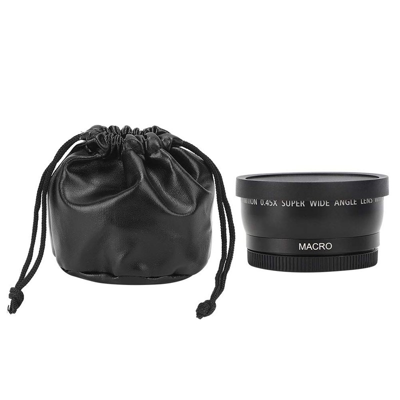 Digital Camera Lenses, 55mm 62mm Front End Calibre 0.45X Wide