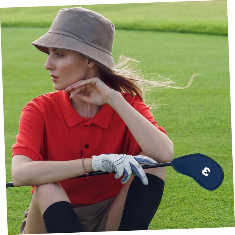 Kisangel 11pcs Golf Iron Professional Portable for Iron Elastic Material