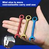 LEONTOOL Mini Spanner Set, Thin, Short Combination Wrench Set, Ultra