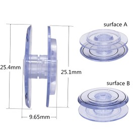 Fbshicung 15pcs Bobbins Compatible with Singer Sewing Machine Athena 2000,2001#181551