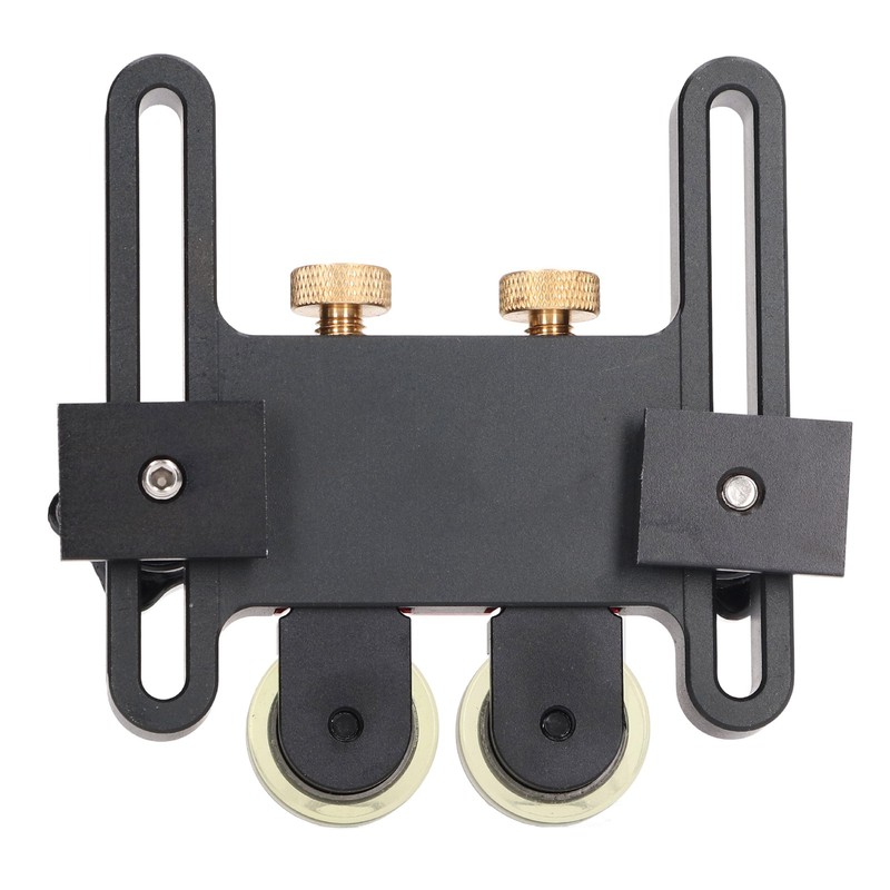 Table Saw Stock Roller Woodworking Double Wheel Sliding Feeding Guide