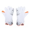 2pcs Soccer Gloves Nylon Polyurethane Fiber Latex Breathable Strong Grip