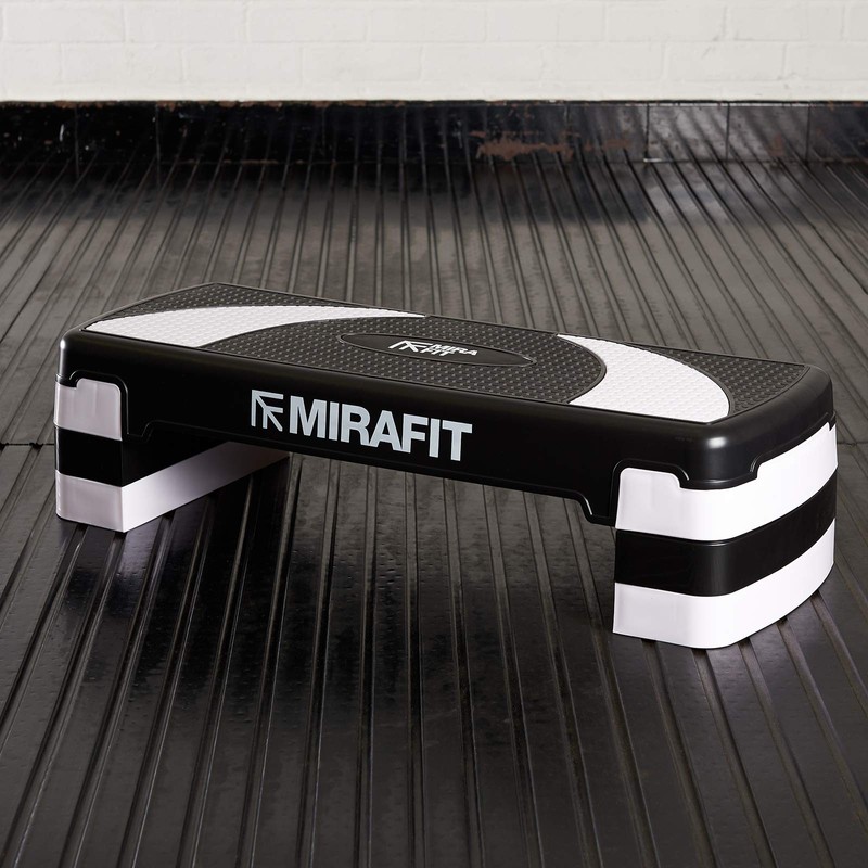 Mirafit 3 Level Aerobic Exercise Stepper Board - Adjustable Height