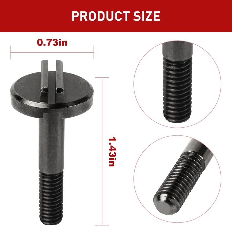 06-75-0025 Blade Backing Pad Screw for Milwau-kee 2626-20 M18 Multi-Tool