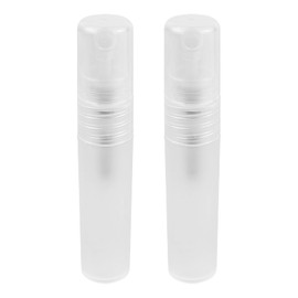 KKUADCEHI 4 Pcs 5ml Spray Bottle Refillable Bottle Portable Travel Plastic Bottle Fine Mist Perfume Bottle Clear Spray Bottle (4)