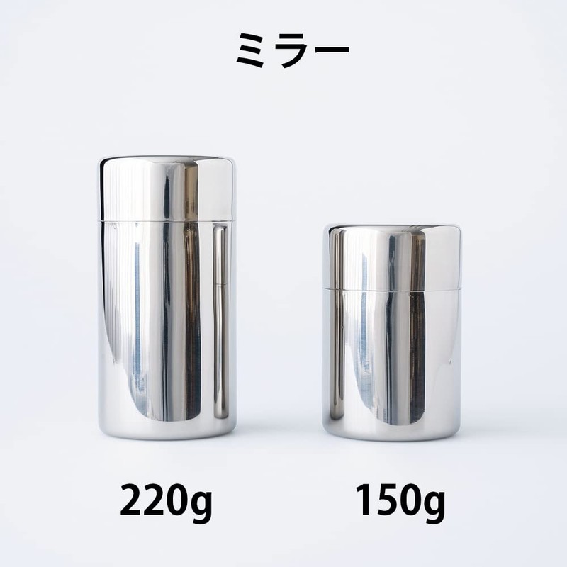 Aoyoshi CASUAL Product 019722 Stainless Steel Tea Canister, 5.3 oz