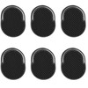 6 Pack Palm Comb For Men,Finger Shampoo Comb Pocket Brush,Suitable