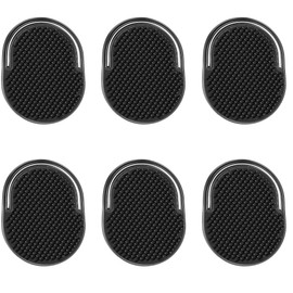 6 Pack Palm Comb For Men,Finger Shampoo Comb Pocket Brush,Suitable For Hair Styling And Head Massage For Family,Travel,Office,And Pets