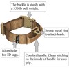 FDC® Dog Tactical Collars with Handle Heavy Duty Training Military
