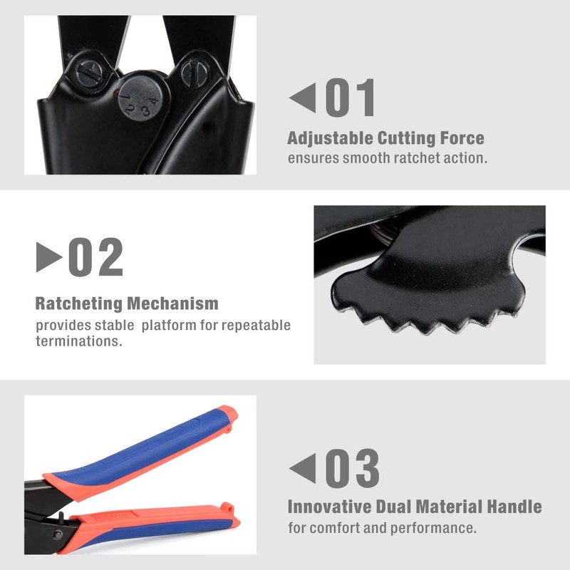 iCrimp Stainless Steel Cable Cutter, Up to 6.0mm2 for Aircraft
